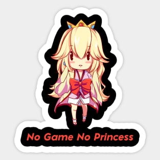 No Game No Princess Sticker